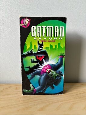 Warner Bros. Kids WB Batman Beyond “Tech Wars” VHS 📼 🦇 1999 - Tested